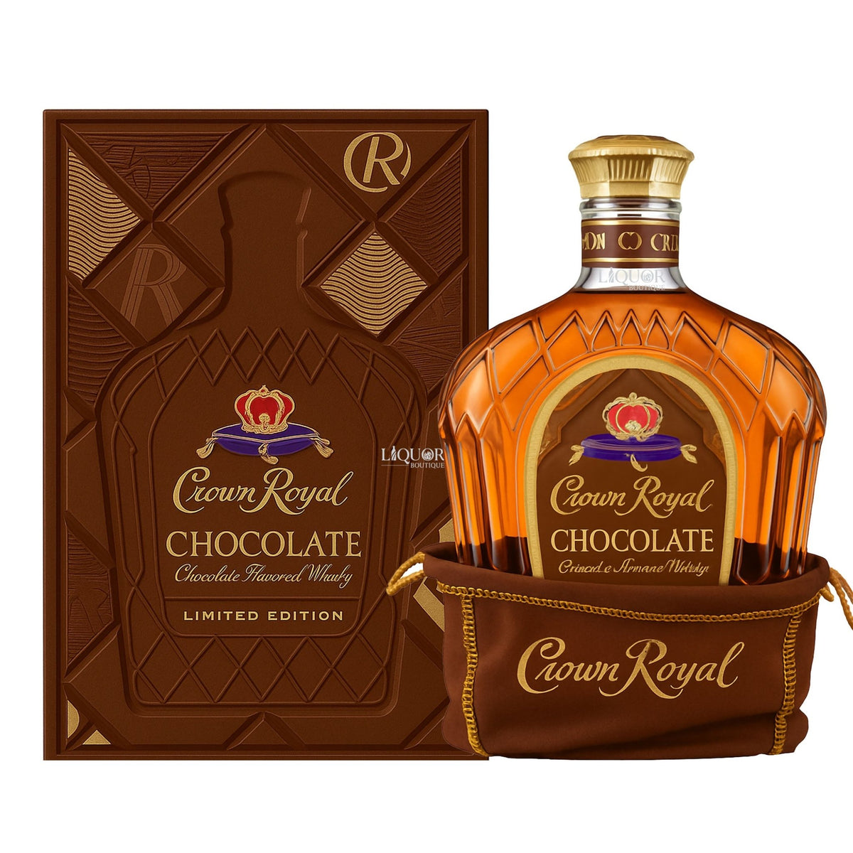 Crown Royal Chocolate Flavored Whisky Limited Edition 750ml - Liquor ...