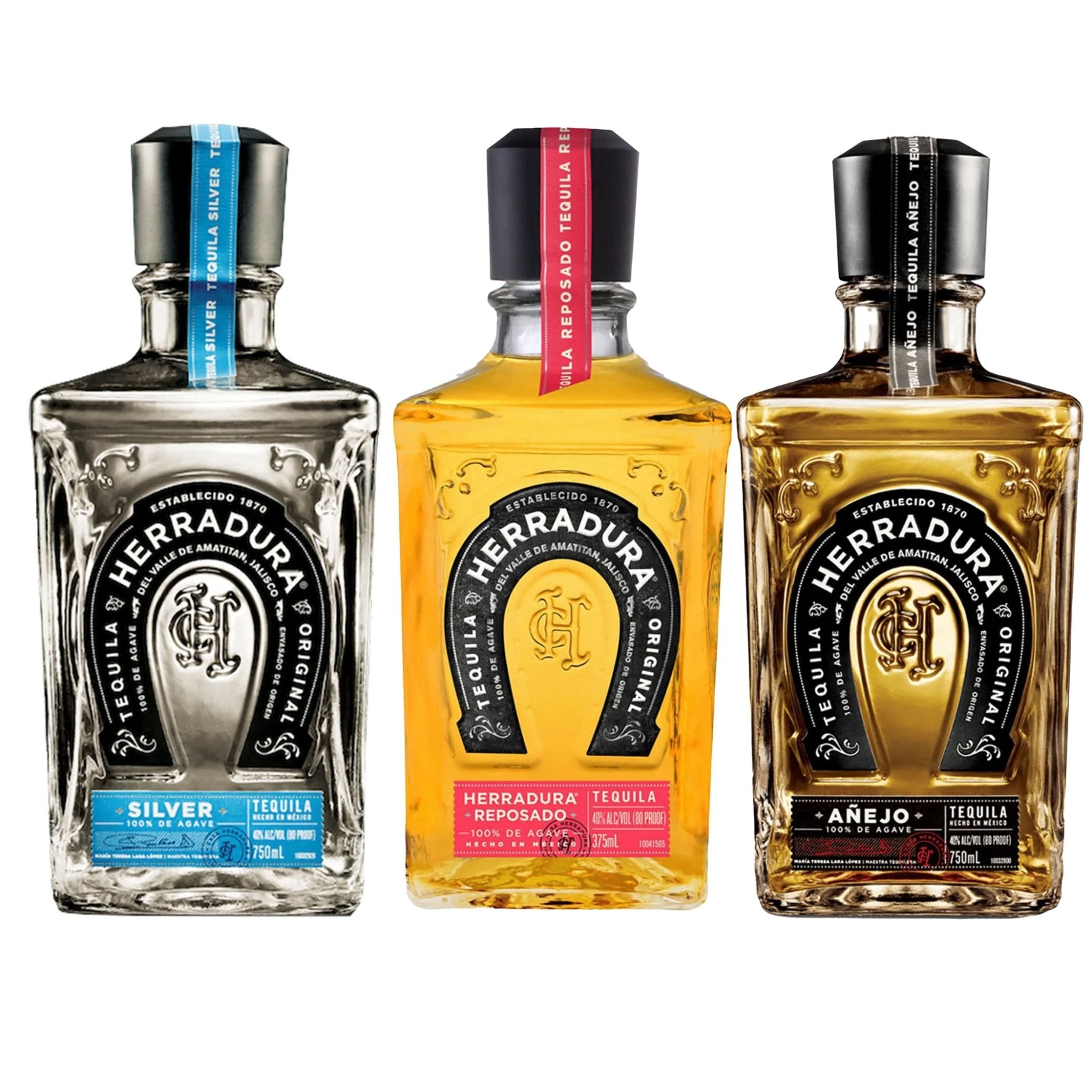 Herradura Silver, Reposado, & Anejo Tequila Bundle - Liquor Boutique