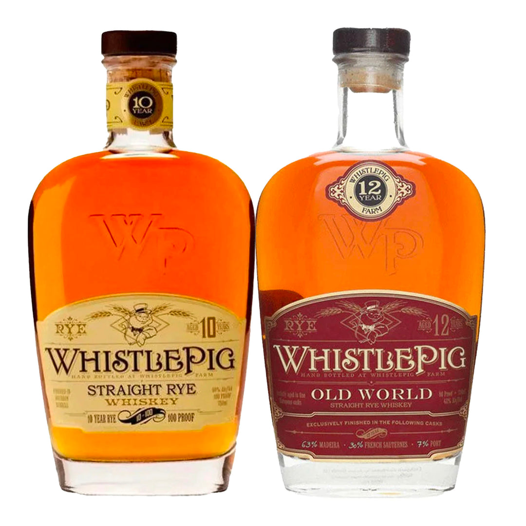 WhistlePig 10 & 12 Year Whiskey Bundle
