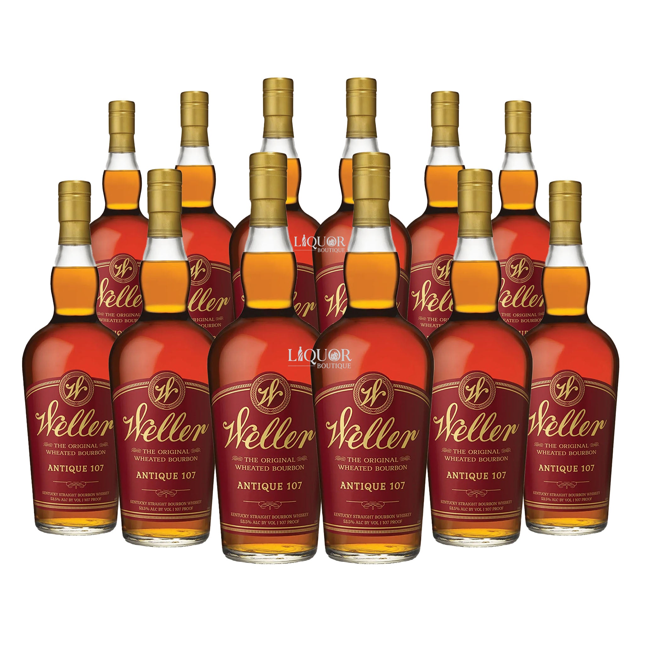 Weller Antique 107 ウィスキー W.L. Weller Antique 107 Bourbon Whiskey – Liquor Boutique