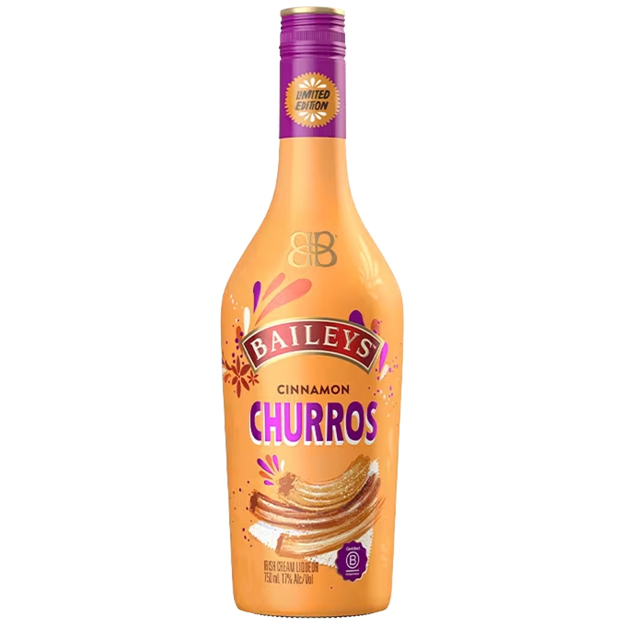 Baileys Cinnamon Churros Irish Cream Liqueur 750ML - Liquor Boutique