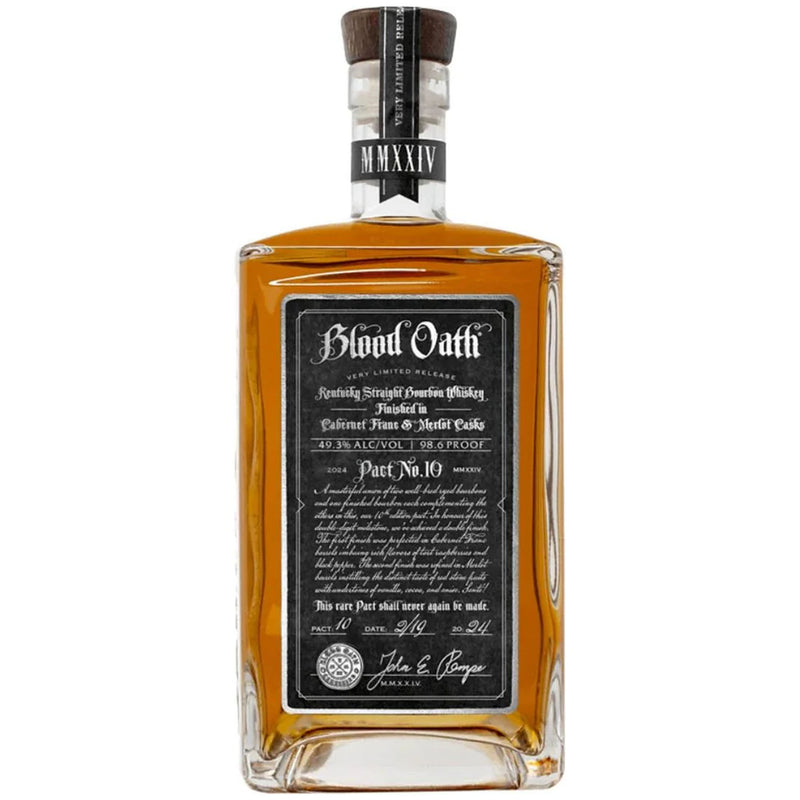Blood Oath Pact No.10 Bourbon Whiskey