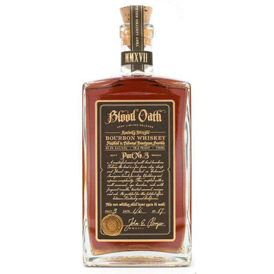 Blood Oath Pact No.3 Bourbon Whiskey