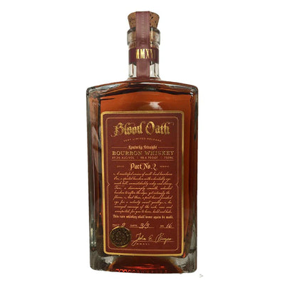 Blood Oath Pact No.1-11 Bourbon Whiskey