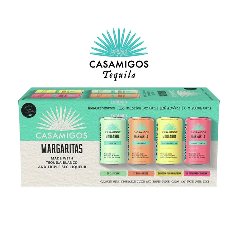 Casamigos Margaritas Cocktail Variety Cans 8 Pack