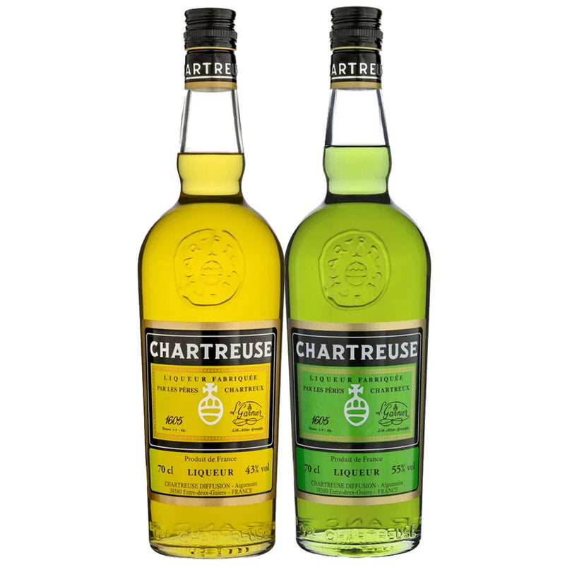 Chartreuse Yellow & Green Liqueur Value Bundle
