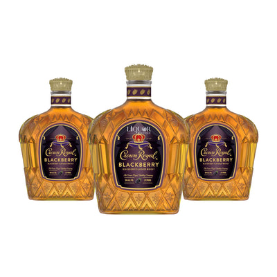 Crown Royal BlackBerry 3 Pack