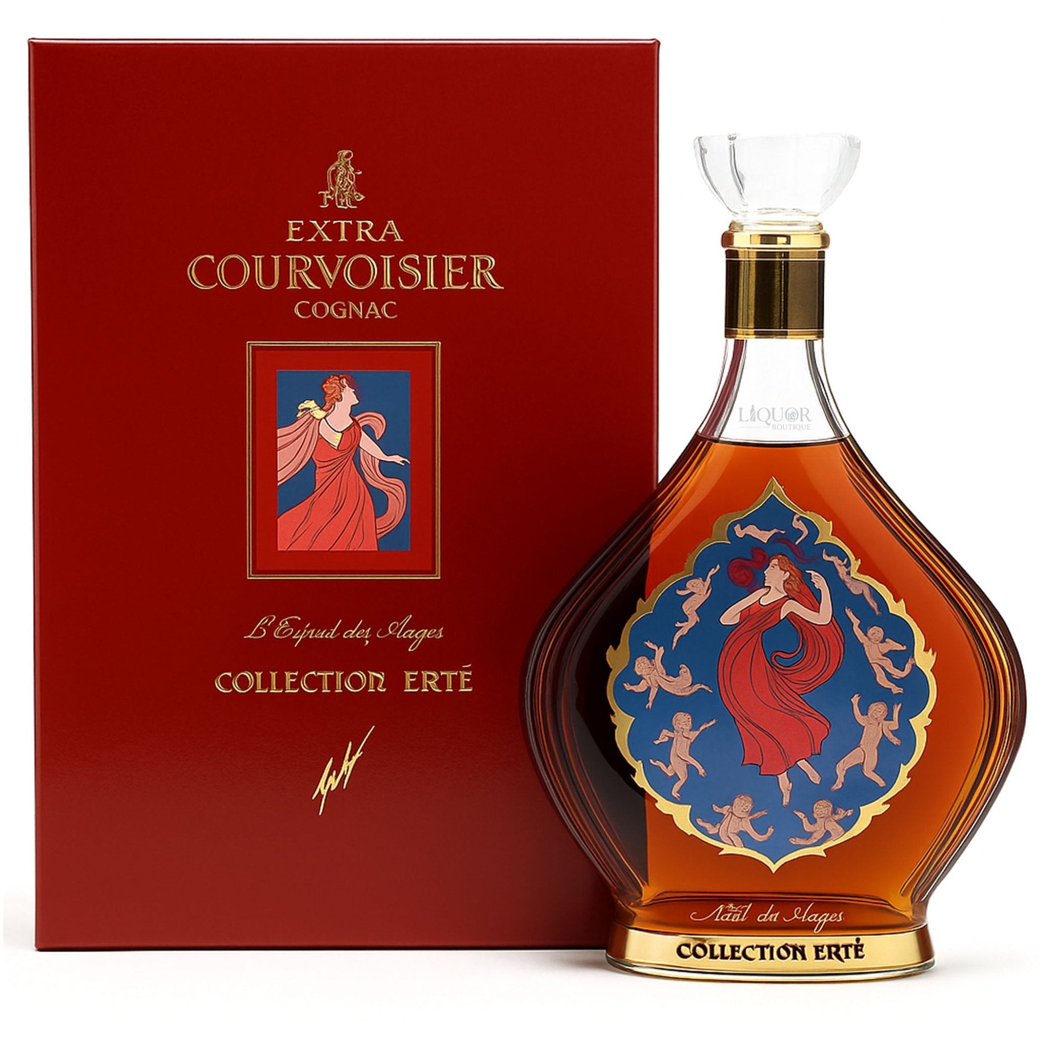 Extra Courvoisier La Part des Anges Erté Collection Cognac - Liquor Boutique