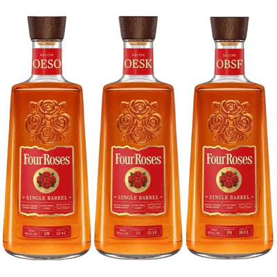 Four Roses OESO, OESK, & OBSF Single Barrel Bourbon Bundle - Liquor Boutique