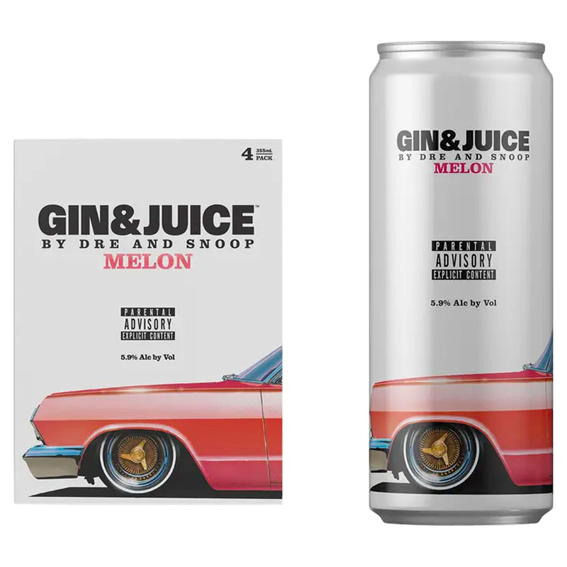 Gin & Juice by Dre and Snoop Melon 4-Pack
