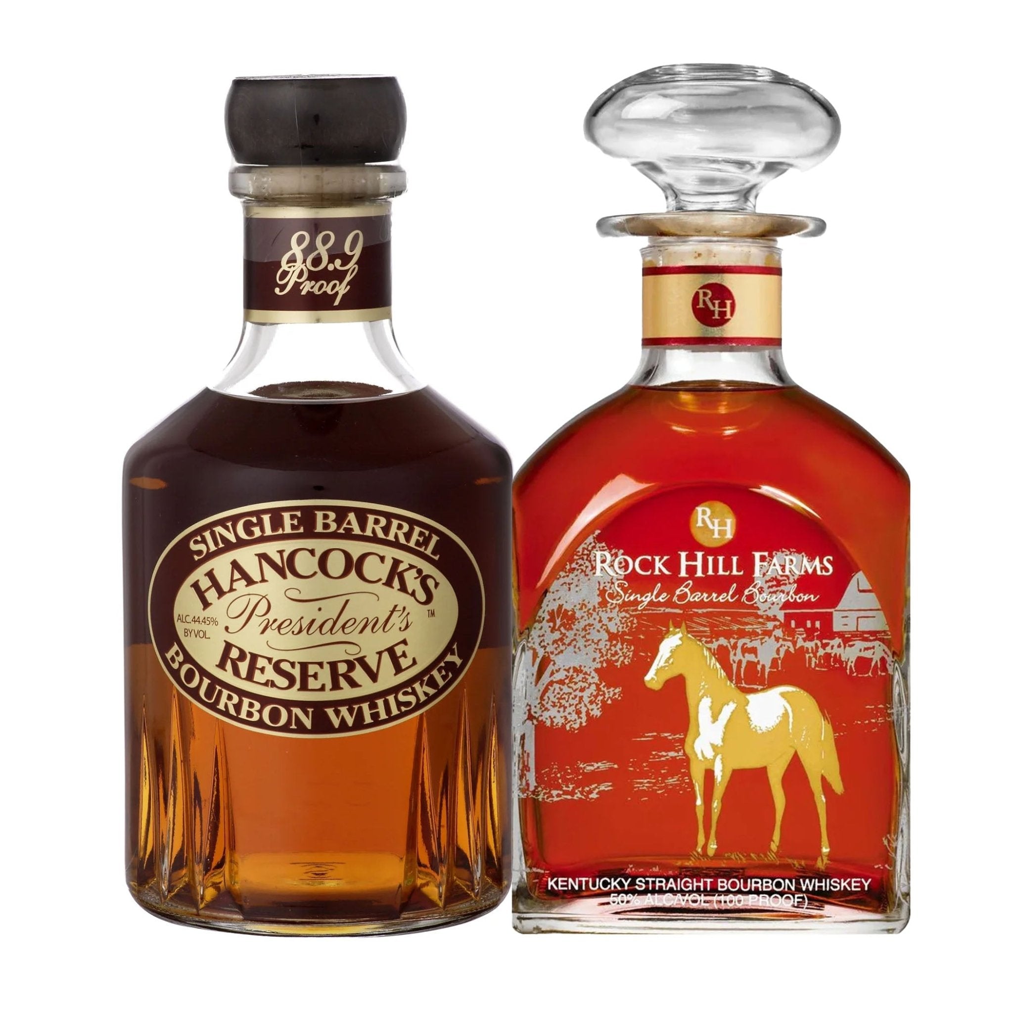 Hancock's President's Reserve & Rock Hill Farms Bourbon Whiskey Bundle - Liquor Boutique