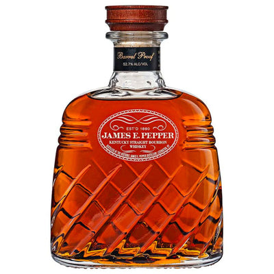 James E. Pepper Decanter Barrel Proof Bourbon Whiskey - Liquor Boutique