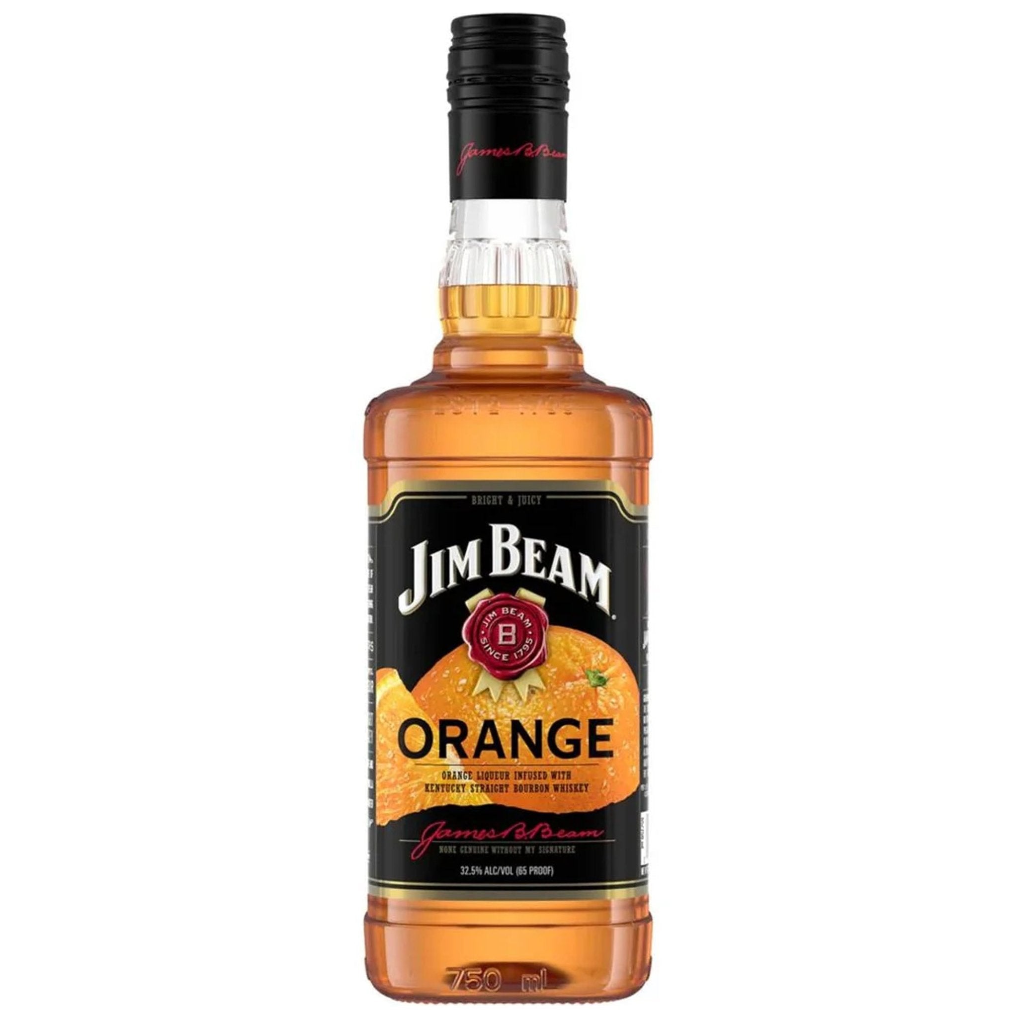Jim Beam Orange Kentucky Straight Bourbon Whiskey 750ml - Liquor Boutique