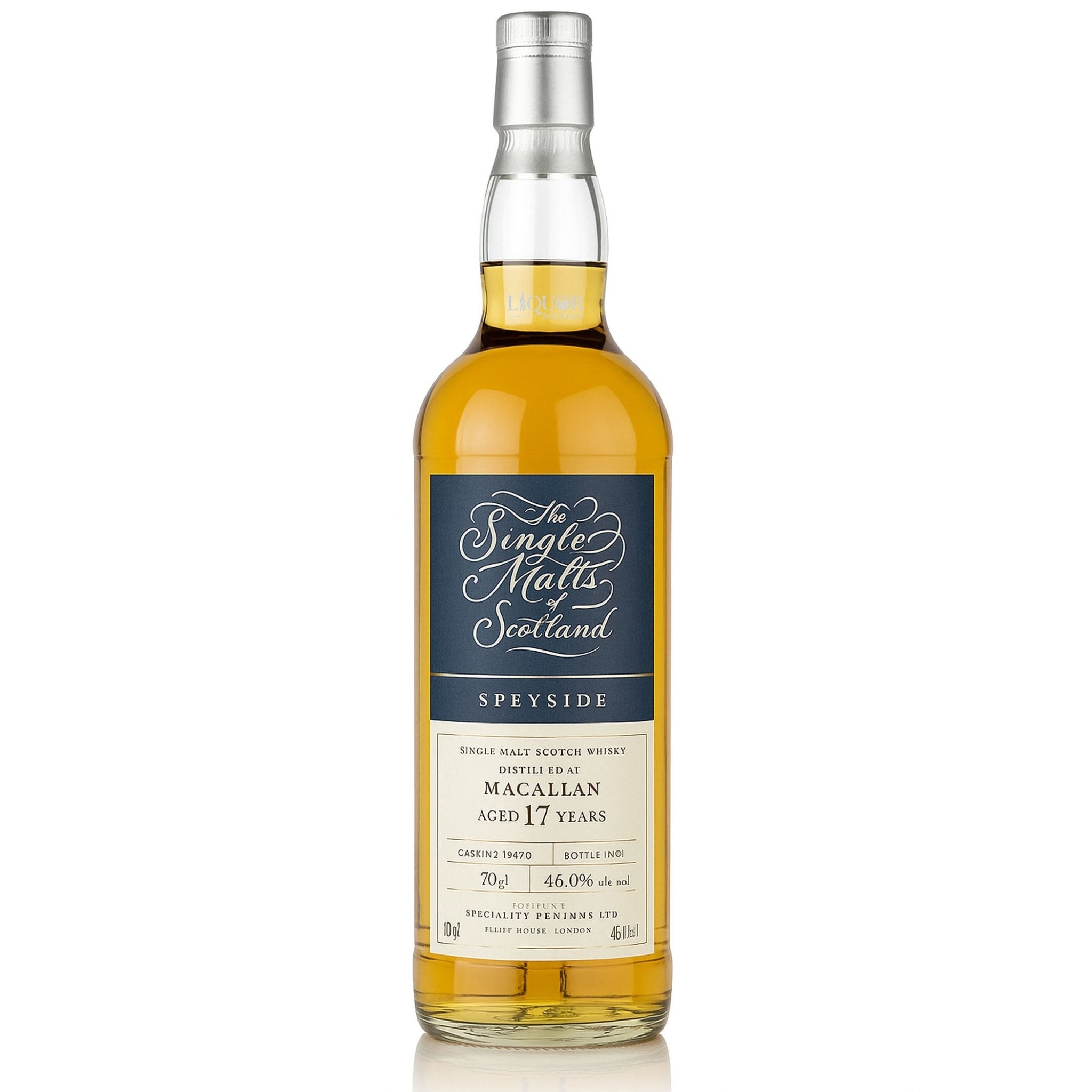 Macallan 17 Year The Single Malts of Scotland 1990 Single Malt Scotch - Liquor Boutique