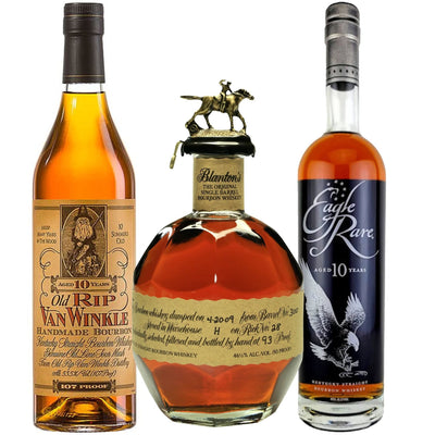 Old Rip Van Winkle, Blanton's, & Eagle Rare Whiskey Bundle - Liquor Boutique