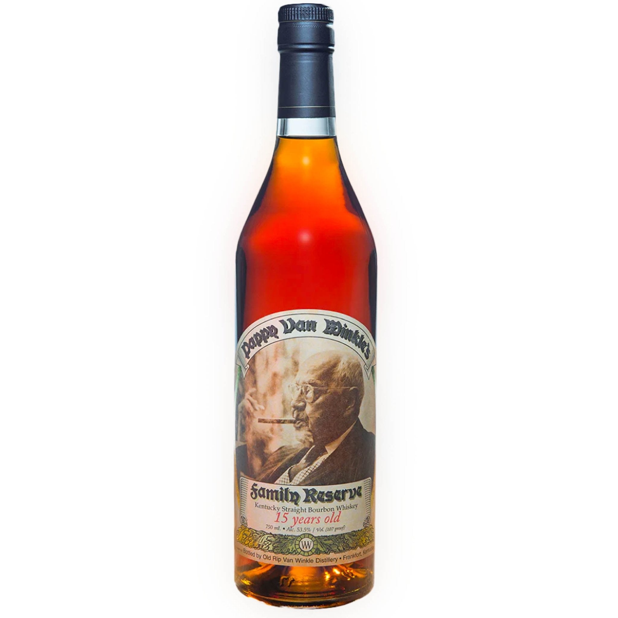 Pappy Van Winkle 15 Year Bourbon Whiskey - Liquor Boutique