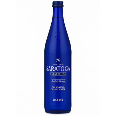 Saratoga Sparkling Spring Water 28 oz. - Liquor Boutique