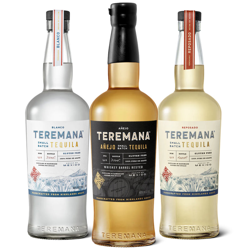 Teremana Blanco, Reposado, & Anejo Tequila Bundle
