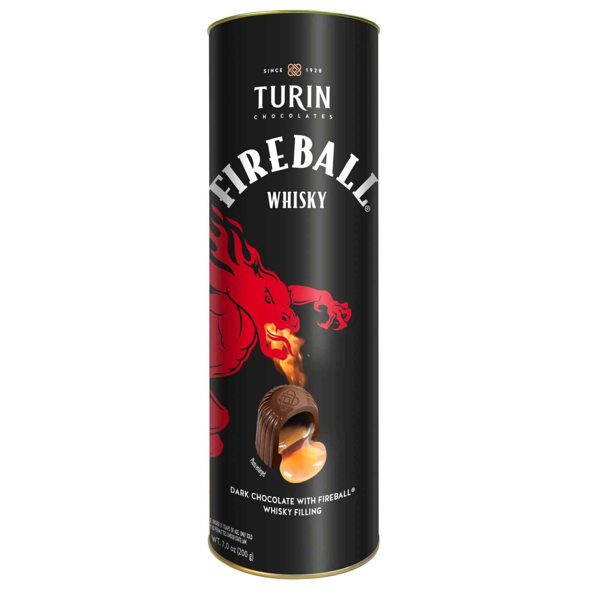 Turin Fireball Whiskey Chocolates - Liquor Boutique
