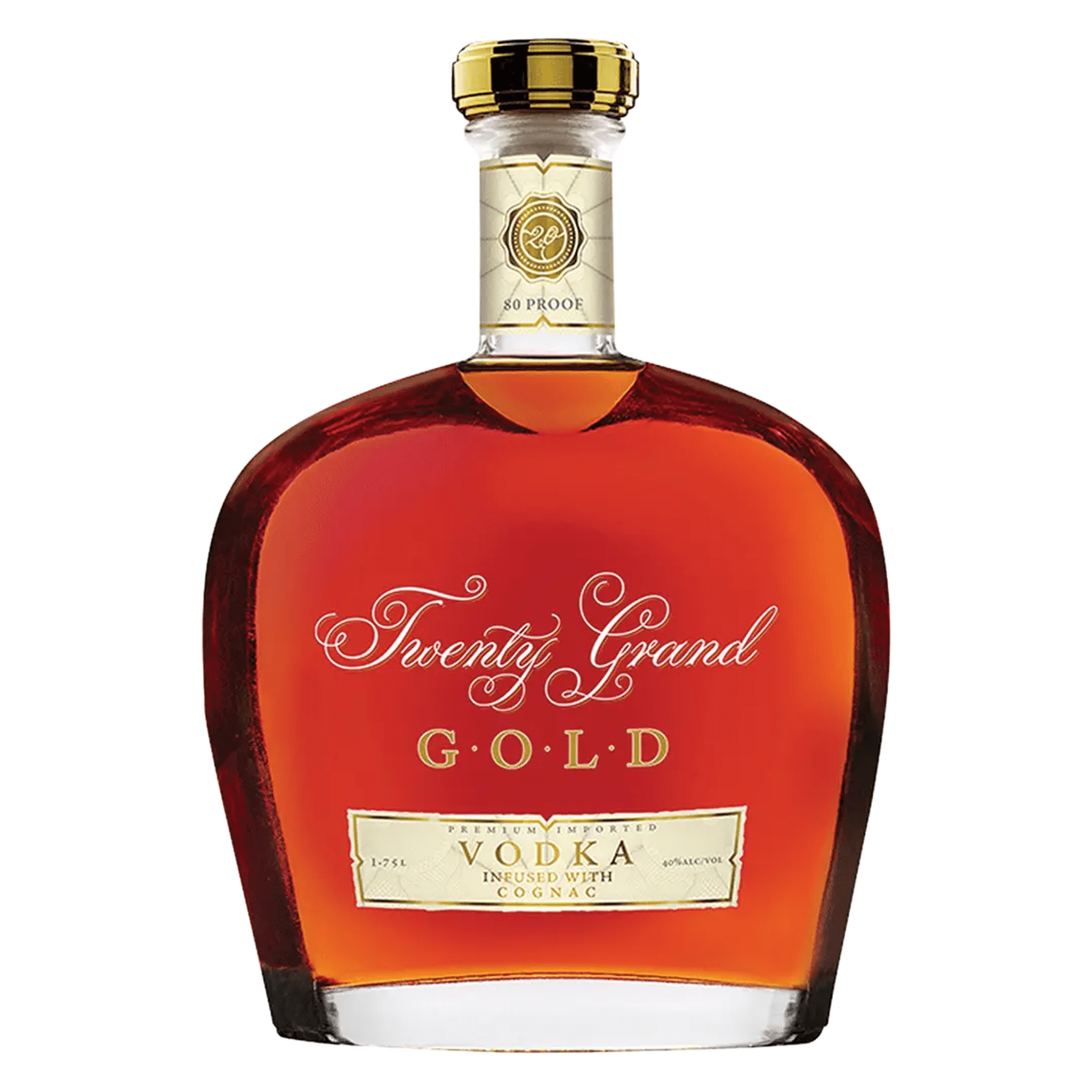 Twenty Grand Gold Vodka Infused with Cognac - Liquor Boutique