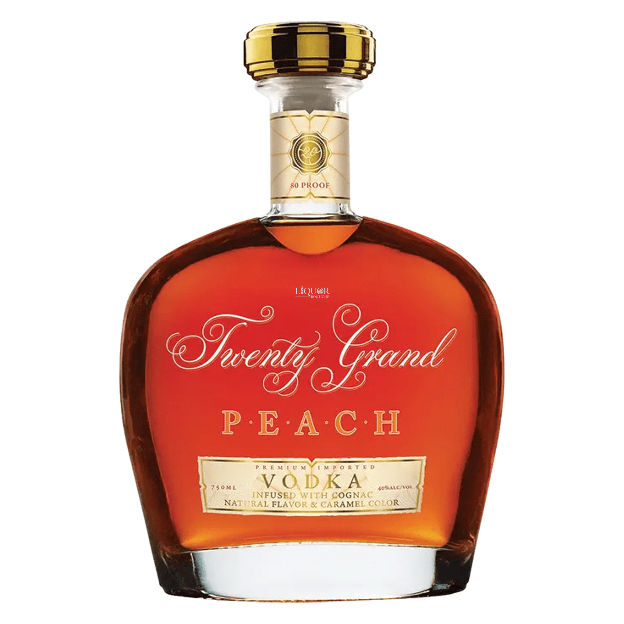 Twenty Grand Peach Vodka Cognac - Liquor Boutique