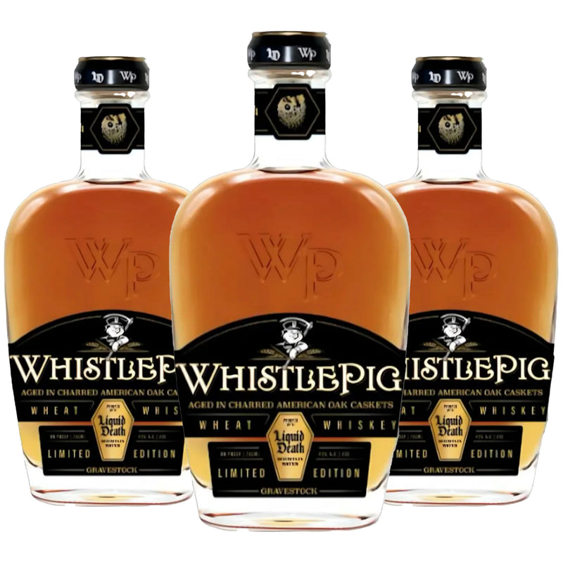 WhistlePig x Liquid Death Gravestock Wheat Whiskey Limited Edition 750ml