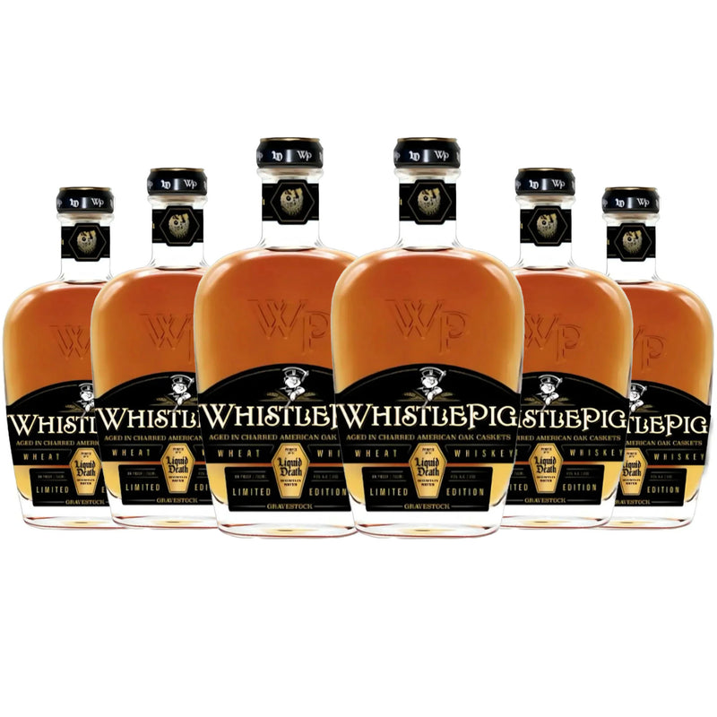 WhistlePig x Liquid Death Gravestock Wheat Whiskey Limited Edition 750ml