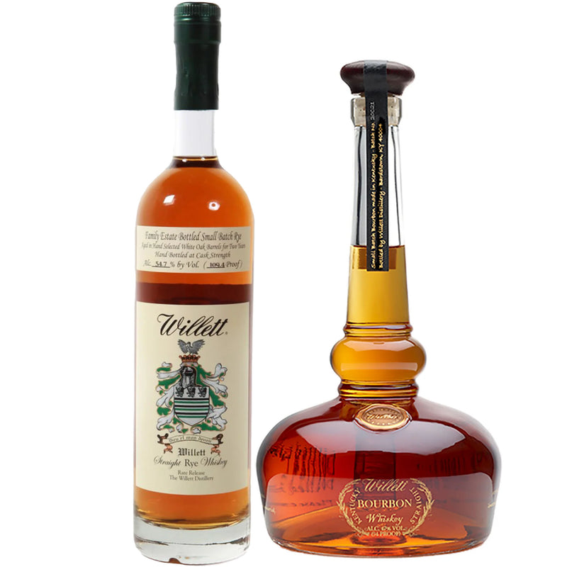 Willet Straight Rye & Pot Still Reserve Whiskey Bundle