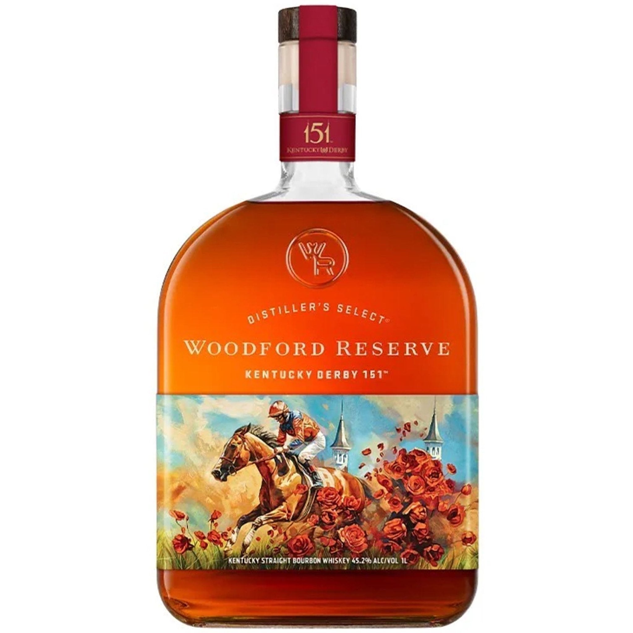 Woodford Reserve Kentucky Straight Bourbon Whiskey Kentucky Derby 151 Edition - Liquor Boutique
