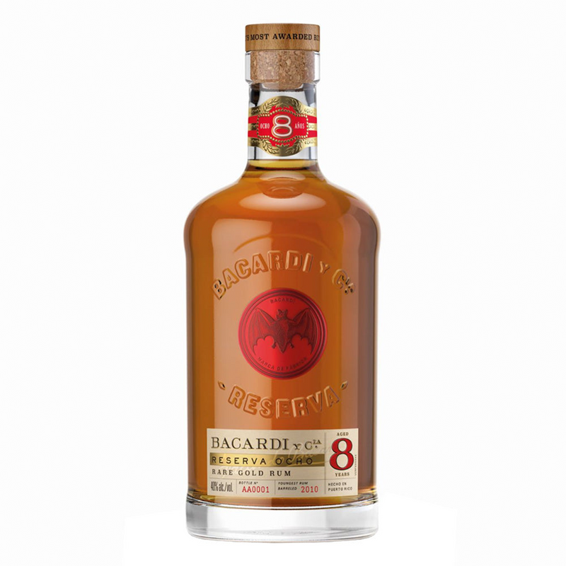 Bacardi Reserva Ocho 8 Year Rare Gold Rum