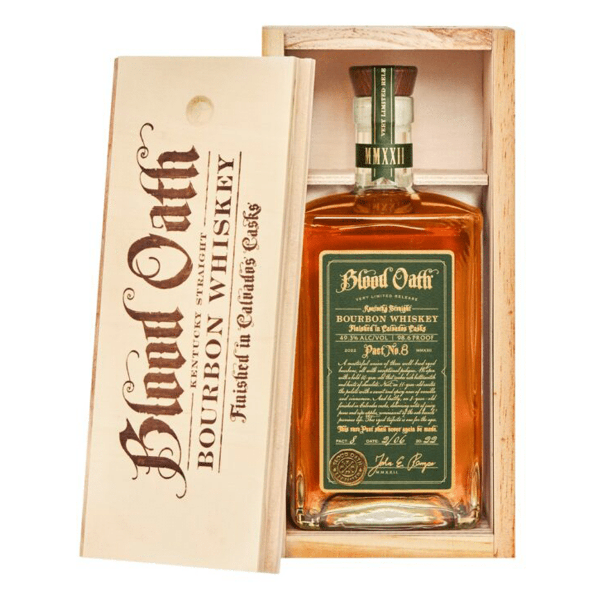Blood Oath Pact No. 8 Bourbon Whiskey - Liquor Boutique