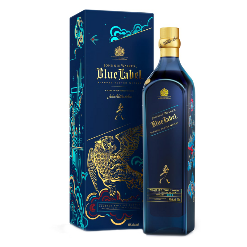 Johnnie Walker Blue Label Year of The Tiger Scotch Whisky Limited Edition