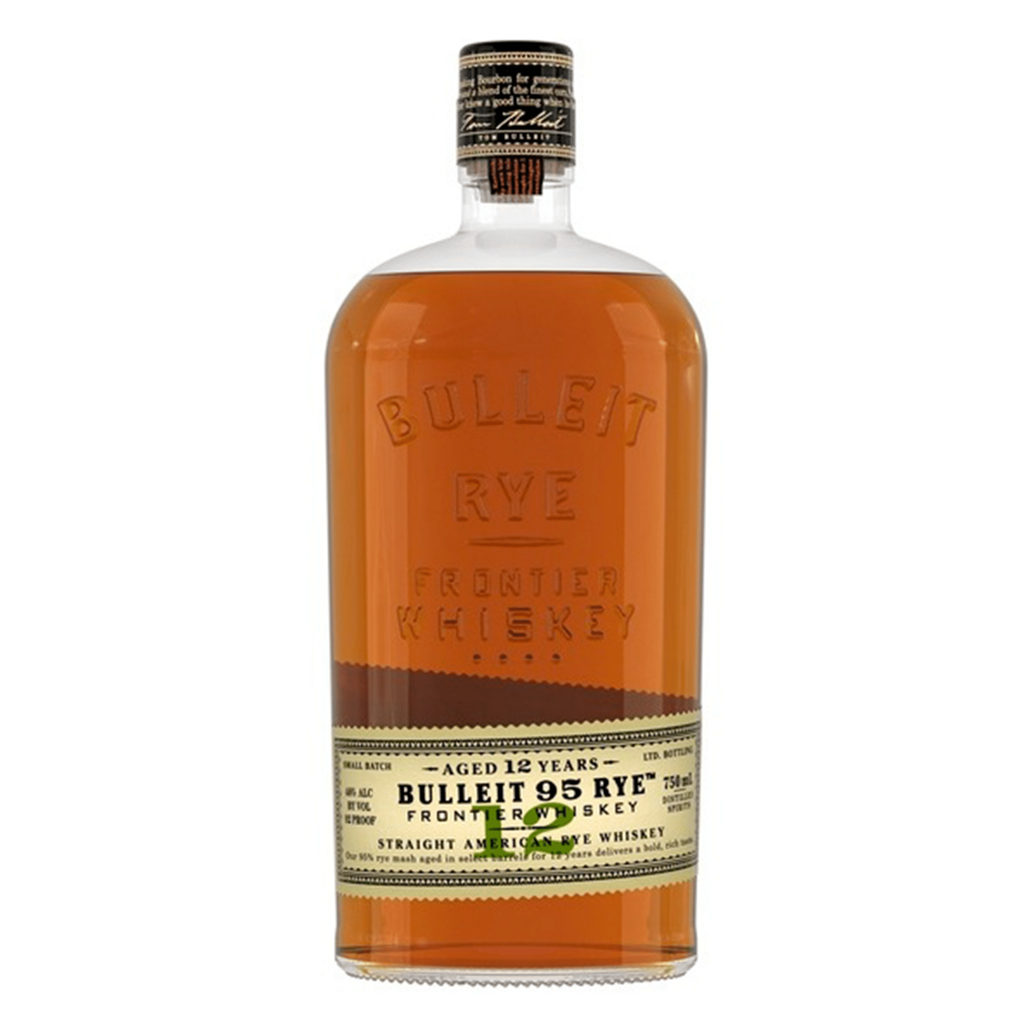Bulleit Rye Aged 12 Years Whiskey - Liquor Boutique
