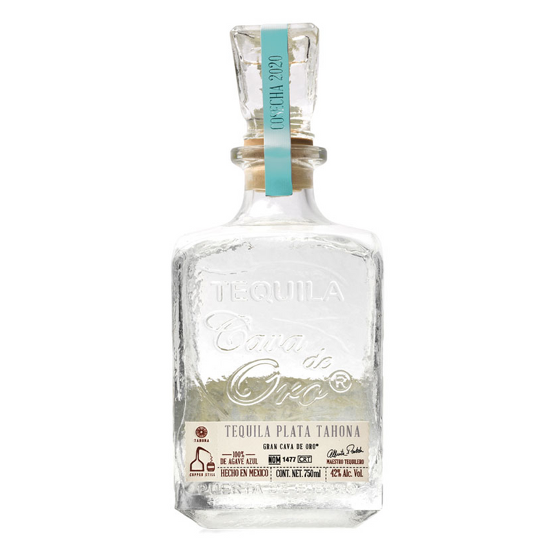 Cava De Oro Plata Tahona Tequila