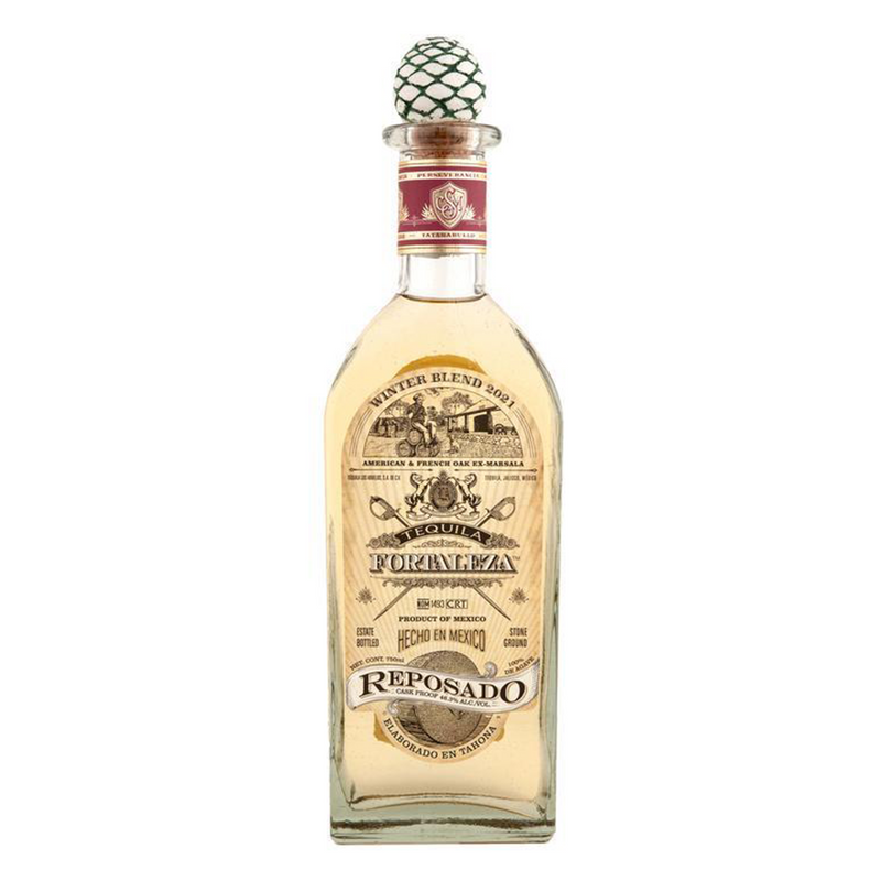 Fortaleza Cask Proof Reposado Tequila