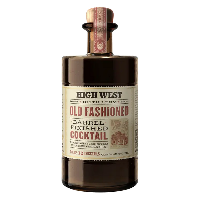 High West Barrel Finished Old Fashioned Cocktail