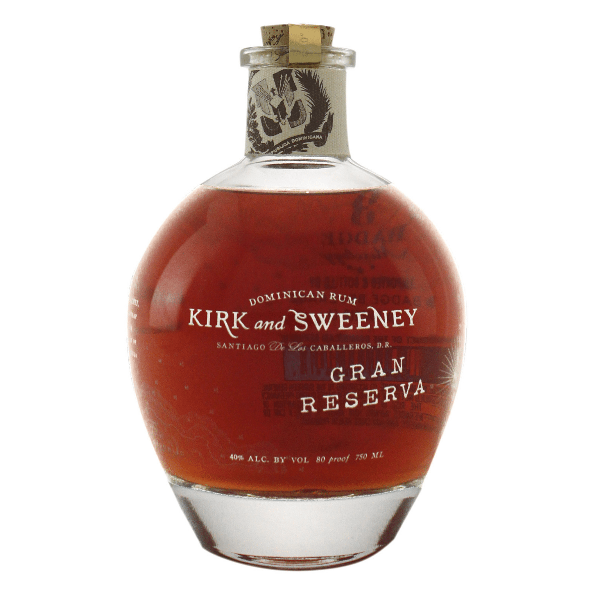 Kirk & Sweeney Gran Reserva Dominican Rum - Liquor Boutique