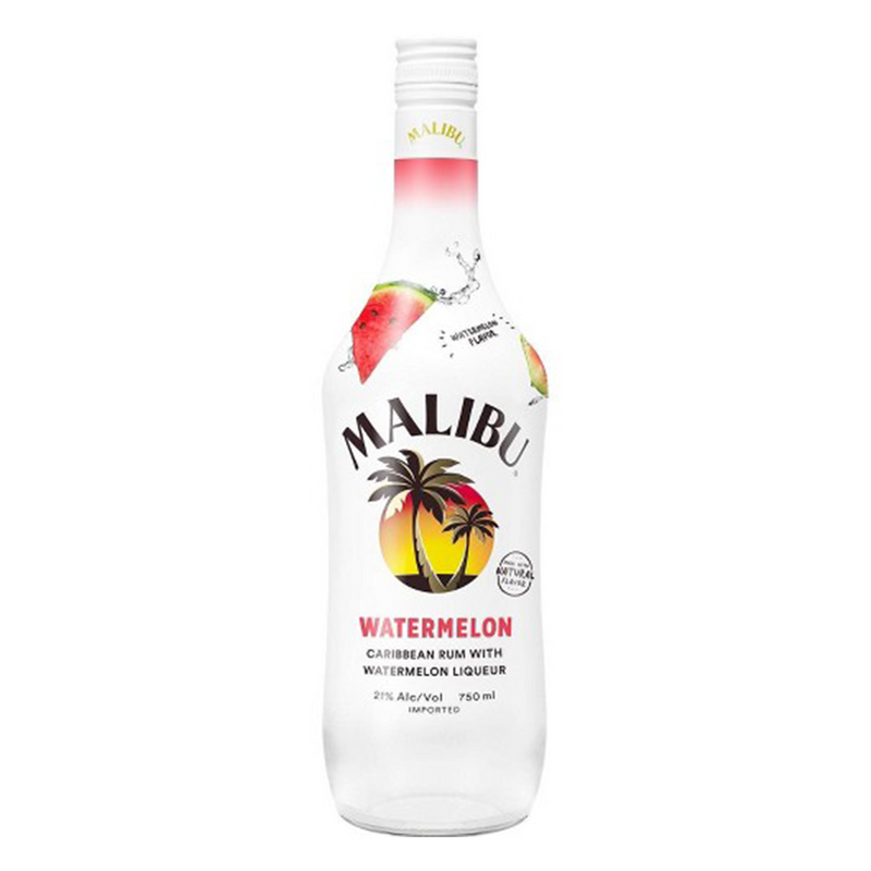 Malibu Watermelon Caribbean Rum - 750ml