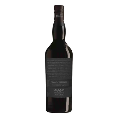 Oban Bay Reserve Game of Thrones "The Night's Watch" Scotch Whisky
