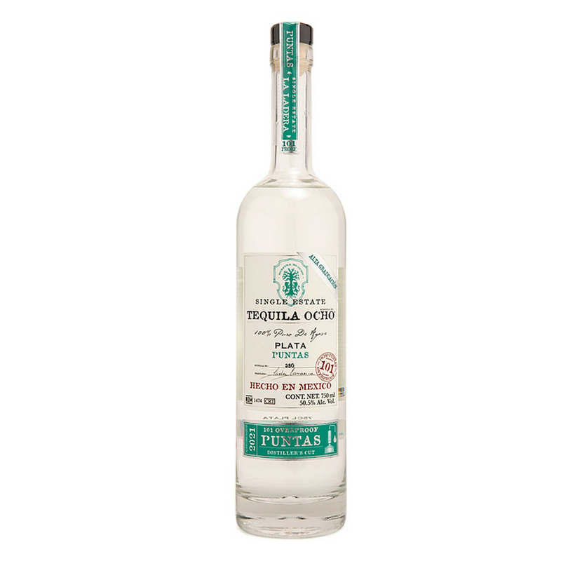 Tequila Ocho Plata Puntas