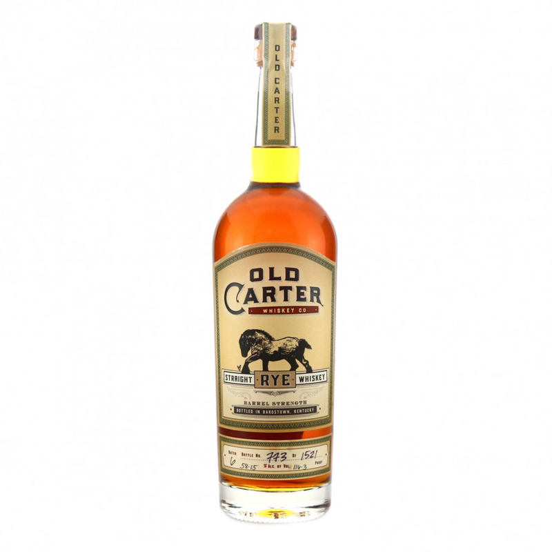 Old Carter Batch 6 Straight Rye Whiskey
